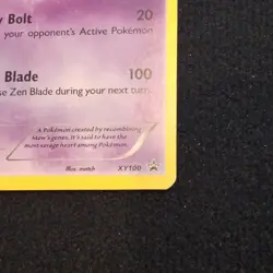 The Pokemon Company Mewtwo XY100 XY Holo Promo 120 HP Basic (English) - Image 3