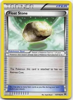 FLOAT STONE 137/162 UC BREAKTHROUGH POKEMON NEAR MINT - Image 1