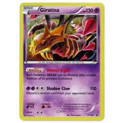 Pokemon Giratina XY184 Holo Rare Black Star Promo Card ☆Near-Mint☆ Card#³ - Image 1