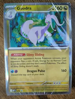 Pokemon Goodra 077 Prerelease Promo SEALED Build & Battle Deck Chaos Rising - Image 1