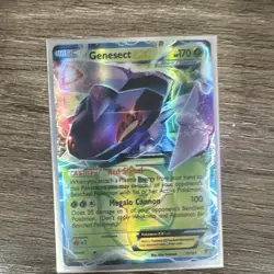 Ultra Rare Pokemon TCG Genesect EX Team Plasma 11/101 Plasma Blast Holo - Image 1