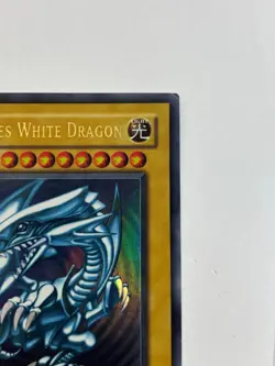 2002 Yu-Gi-Oh! Kaiba #SDK-001 Blue Eyes White Dragon Damaged - Image 3