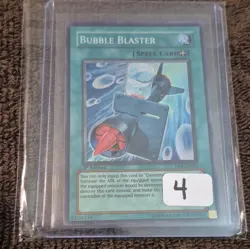 Yu-Gi-Oh! TCG Konami Bubble Blaster DP1-EN023 Duelist Pack 1 1st Ed Spell EN - Image 1
