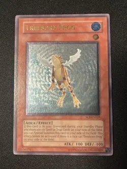 Yugioh Ultimate Rare Treeborn Frog VLP Unlimited + Silent Swordsman LV 6 UTR - Image 1