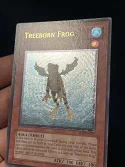 Yugioh Ultimate Rare Treeborn Frog VLP Unlimited + Silent Swordsman LV 6 UTR - Image 2