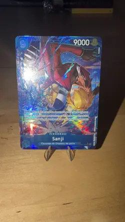 One Piece TCG - Sanji OP06-119 Treasure Rare SEC - FRENCH NM- - Image 1