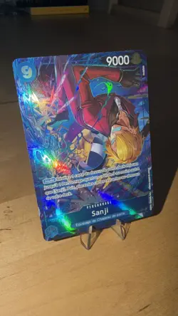 One Piece TCG - Sanji OP06-119 Treasure Rare SEC - FRENCH NM- - Image 2
