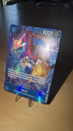 One Piece TCG - Sanji OP06-119 Treasure Rare SEC - FRENCH NM- - Image 3