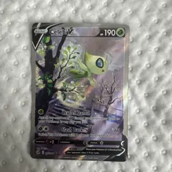 Celebi V Alt Art 245/264 Full Art Ultra Rare Fusion Strike Pokemon NM/ Mint - Image 2