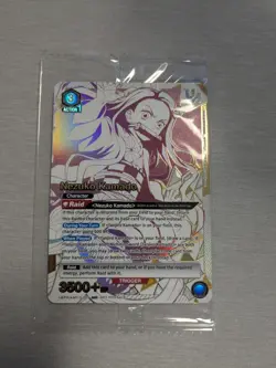 Union Arena Nezuko Kamado Rare Battle TOP4 Promo Demon Slayer English (Sealed) - Image 1
