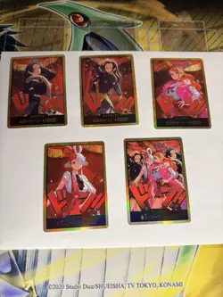 Gold Don!! EB03 ONE PIECE Heroines Edition Complete Set (5 Card) - Image 1