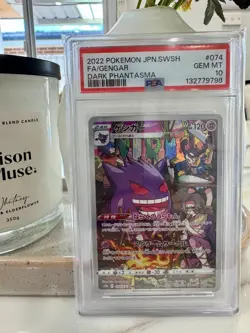 PSA 10 Gengar CHR 074/071 S10a Dark Phantasma Pokemon Card Game Japanese Pokemon - Image 1