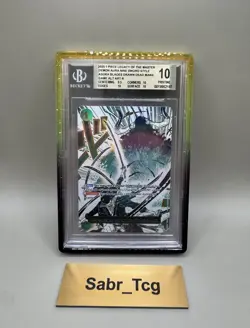 One Piece Card Game Demon Aura Nine Sword Style Asura Alt Art P Foil BGS 10 2025 - Image 1