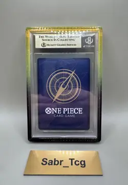 One Piece Card Game Demon Aura Nine Sword Style Asura Alt Art P Foil BGS 10 2025 - Image 2