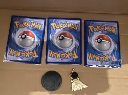Decidueye GX SM37 Promo Card With 2017 Pin And Rowlet And Dartrix Holos - Image 2