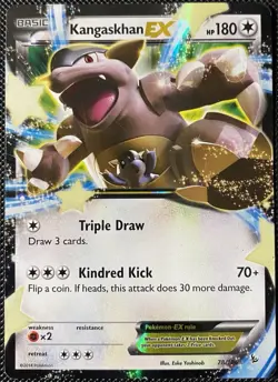 Kangaskhan EX 78/106 Flashfire Holo - Pokemon Card - Image 1
