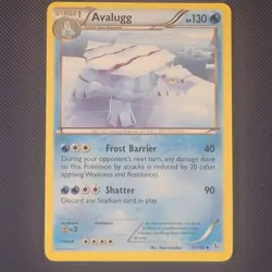 Avalugg 31/106 - Flashfire - Uncommon Pokemon Card - LP - Image 1