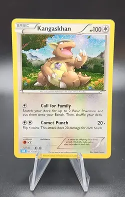Pokemon Trading Card Game Classic Collection Kangaskhan Holo CLB 17/34 NM-MT B - Image 1