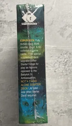 BABYLON 5 Collectible Card Game Opposition Factions 60 Card Supplement Deck NEW - Image 4