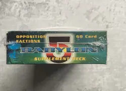 BABYLON 5 Collectible Card Game Opposition Factions 60 Card Supplement Deck NEW - Image 5