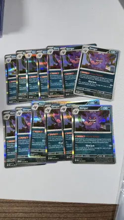 Lot Of 13 Perfect Order 12 Holo And 1 Reverse Holo Rare Gengar Cards NM 050/088 - Image 1