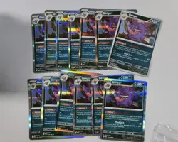 Lot Of 13 Perfect Order 12 Holo And 1 Reverse Holo Rare Gengar Cards NM 050/088 - Image 2