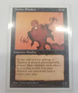 Nether Shadow - MTG Magic the Gathering - Alt 4th Alternate Fourth - NM - Image 1