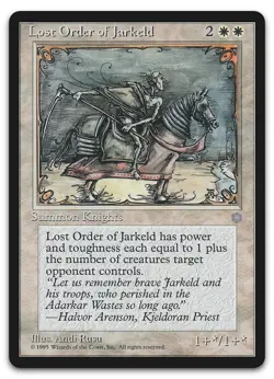 Lost Order of Jarkeld (NM) Ice Age ICE Magic MTG - Image 1