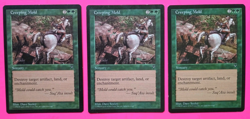 Magic the Gathering MTG Visions CREEPING MOLD X 3 LP/EX U 1997 PLAYSET! - Image 1
