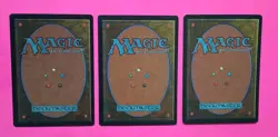 Magic the Gathering MTG Visions CREEPING MOLD X 3 LP/EX U 1997 PLAYSET! - Image 3