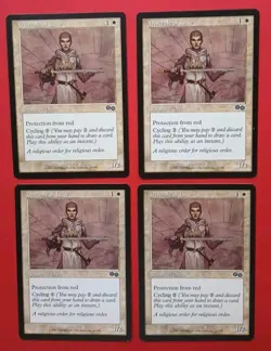 Magic the Gathering MTG Urza's Saga DISCIPLE OF LAW X 4 LP/EX C 1998! - Image 1