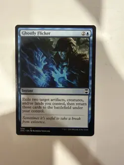 Ghostly Flicker Commander: Kaldheim Regular - Image 1