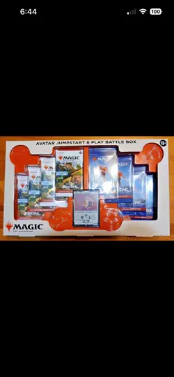 Magic The Gathering Avatar Jumpstart & Play Battle Box 8 Packs NIB - Image 4