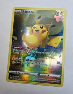 The Pokemon Company Pikachu GG30/GG70 Crown Zenith GG Full Art Holo UR Eng 2023 - Image 1