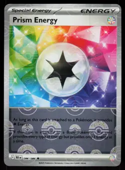 Prism Energy (Poke Ball Pattern) 086/086 Holo Uncommon Black Bolt Pokemon NM - Image 1