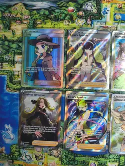 Pokemon TCG Lot Of 8 Trainer Full Art Waifus Mixed Set NM - Image 2