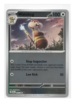 Pokemon Watchog CRI 71/86 Reverse Holo Near Mint English - Image 1