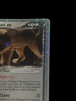 The Pokemon Company Rocket's Persian ex 116/115 Unseen Forces Holo Secret Rare - Image 5