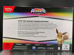 Pokemon TCG Eevee Prismatic Evolutions Set W/ Accessory Pouch - Image 2
