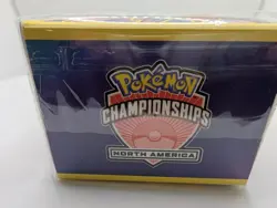 Pokemon 2024 North America International Championship Competitor Deck Box sealed - Image 4