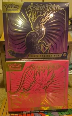 Pokemon TCG Scarlet and Violet Set Elite Trainer ETB brand new factory sealed - Image 1