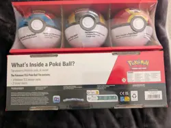 2x Pokemon 3 Pokeball Tins set Costco Exclusive Factory Sealed - Image 2