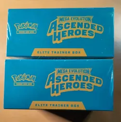 LOT OF 2 Pokemon Ascended Heroes ETBs Elite Trainer Box New/Sealed - Image 3
