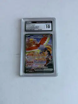 2025 Pokemon Ethan's Ho-Oh Ex Destined Rivals 230/182 SIR CGC Gem Mint 10 - Image 1