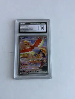 2025 Pokemon Ethan's Ho-Oh Ex Destined Rivals 230/182 SIR CGC Gem Mint 10 - Image 1