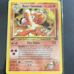 1995 Pokemon Blaine's Charmeleon 31/132 Gym Challenge Regular 1st Edition - Image 1