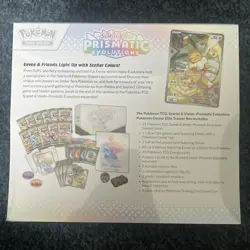 Pokemon Center Prismatic Evolutions ETB Elite Trainer Box Sealed - Image 3
