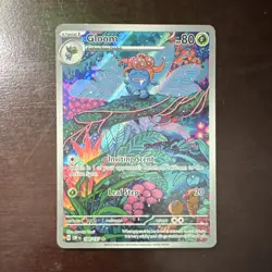 Pokemon TCG Gloom 198/197 SV03 Obsidian Flames Illustration Rare Holo English - Image 1