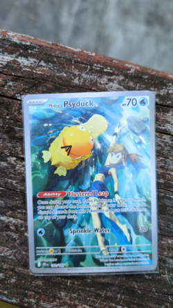 Misty's Psyduck Illustration Rare SV10: Destined Rivals 193/182 Pokemon TCG - Image 1