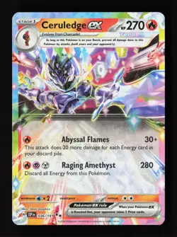 Ceruledge ex 036/191 Double Rare Surging Sparks Pokemon Near Mint - Image 1